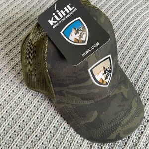 Kuhl Green Camo Trucker Hat